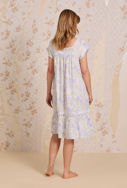 Lavender Echo Cotton Lawn Waltz Nightgown 60086-522
