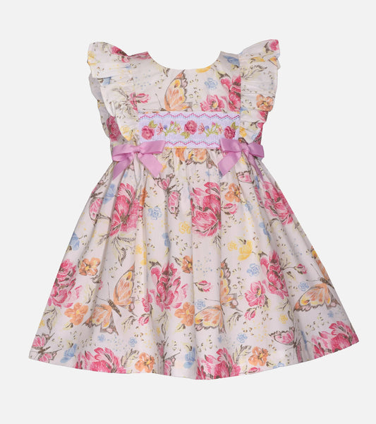 BRANDI BUTTERFLY SMOCKED DRESS 11049