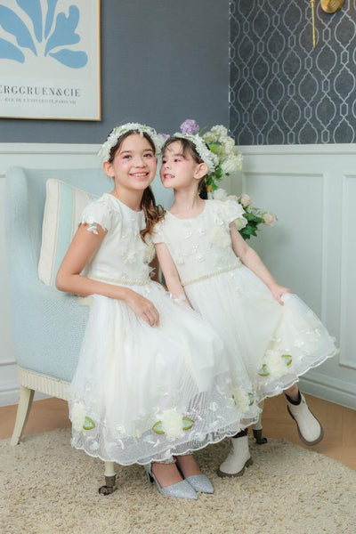Luxurious and distinctive evening dress for children - Model 1508062