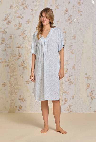 Lavender Fields Ecovero™ Rayon Caftan 60088-166