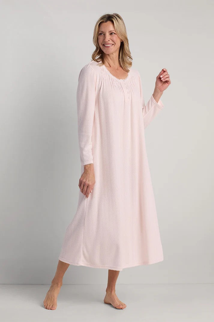 Honeycomb Long Nightgown 25-516825-677