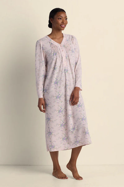 Honeycomb Long Nightgown 25-516835-865