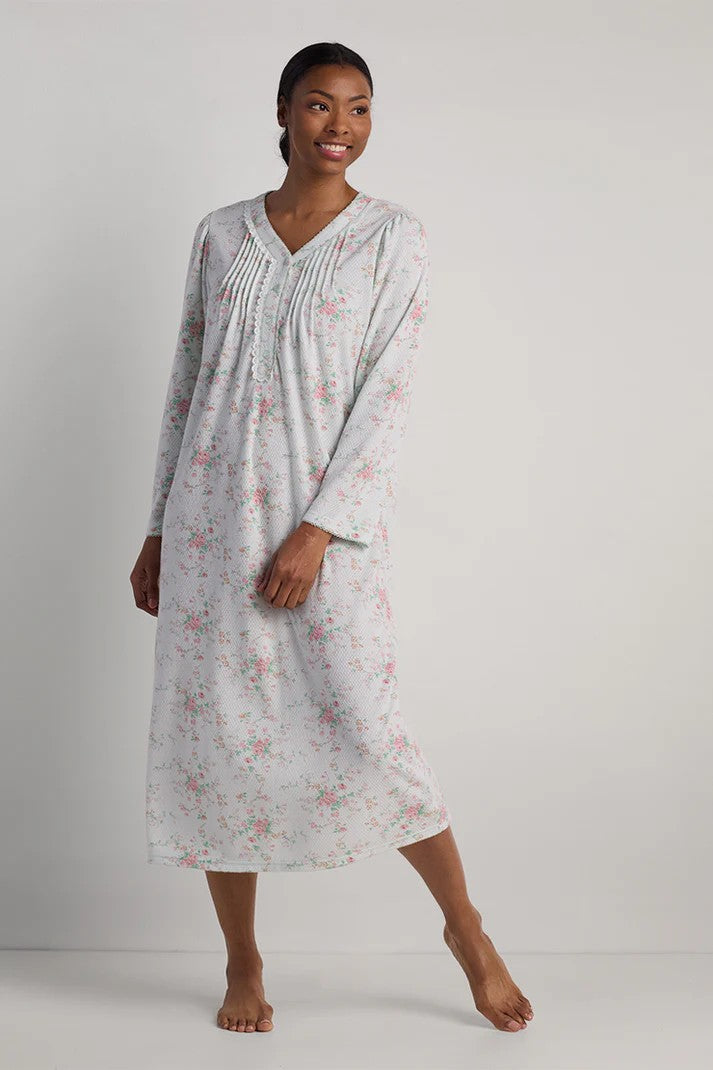 Honeycomb Long Nightgown 25-516835-357