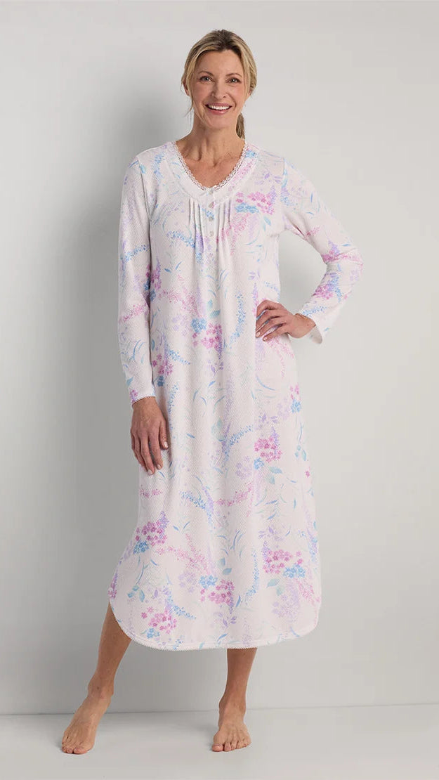 Honeycomb Long Nightgown 517815-149