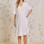 Montauk Stripe Ecovero™ Rayon Caftan 60088