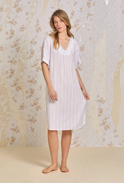 Montauk Stripe Ecovero™ Rayon Caftan 60088