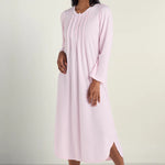 Brushed Honeycomb Long Nightgown 541814-449