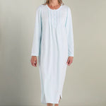 Brushed Honeycomb Long Nightgown 541814-650