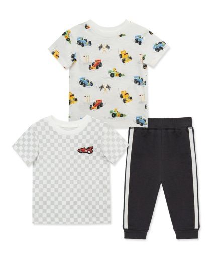 Little Me infant race car 3pc play set 17330