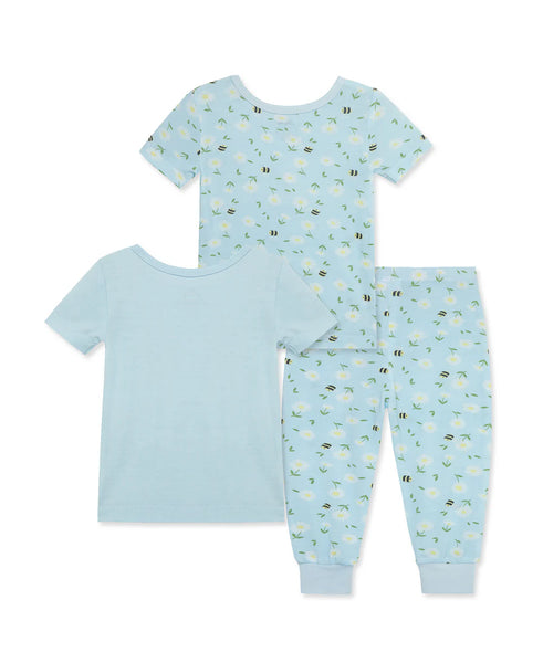 Daisy 3-Piece Bamboo Toddler Pajama Set 614548