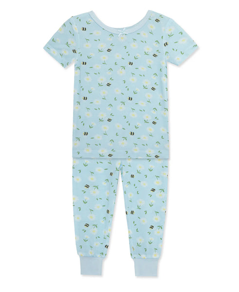 Daisy 3-Piece Bamboo Toddler Pajama Set 614548