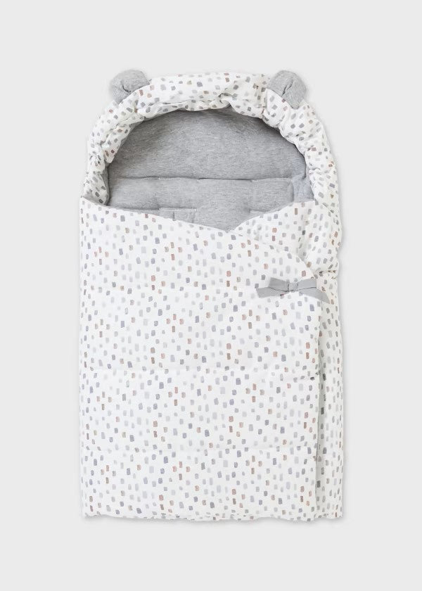 Baby print carrycot footmuff Art. 30-19072-054