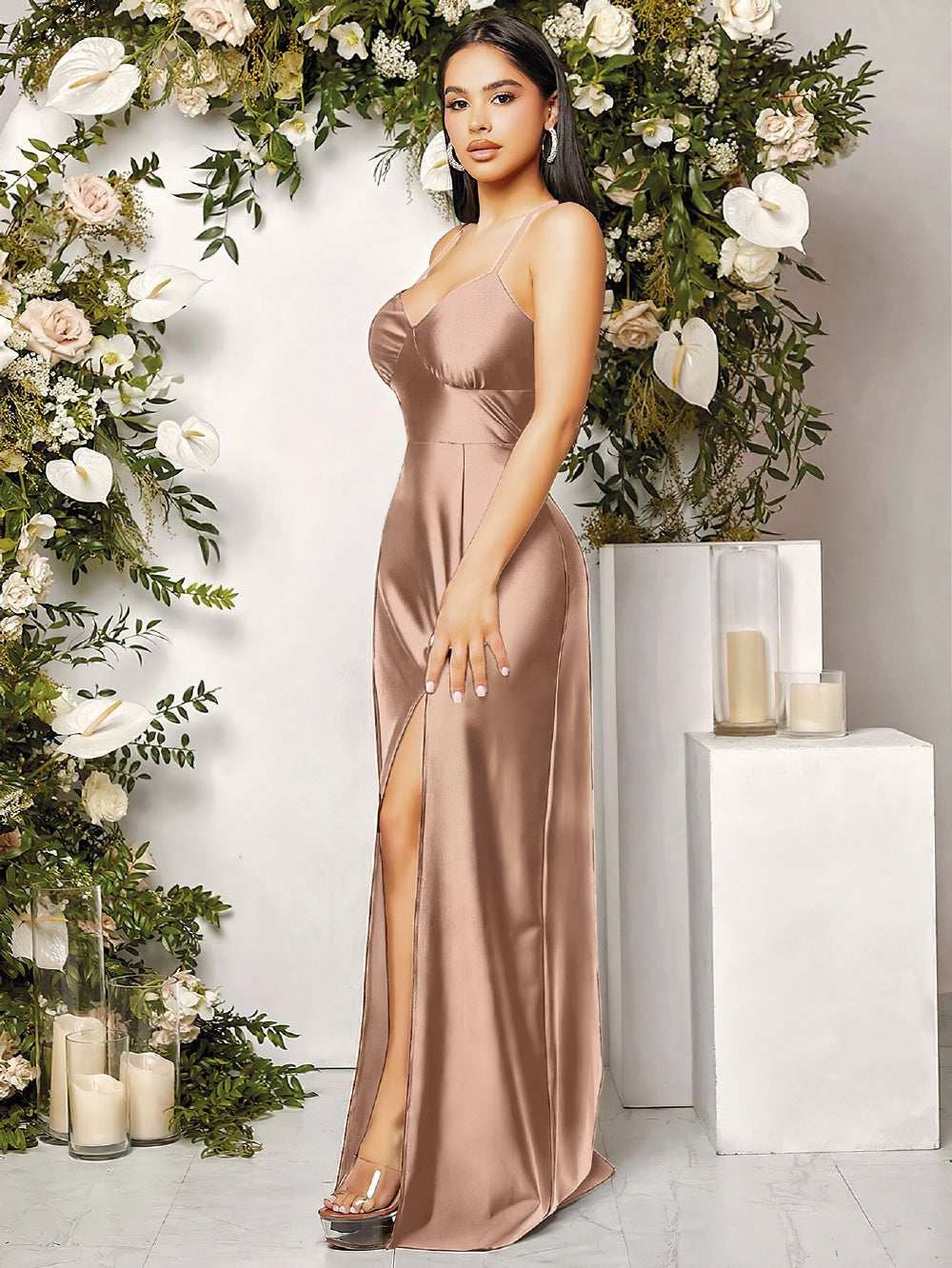 Party Long Dress - Nightgown 5531