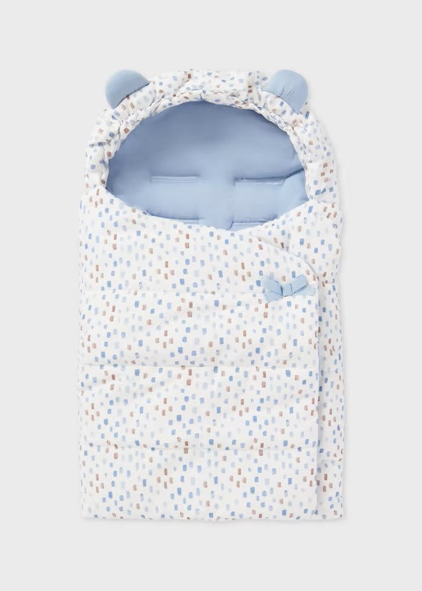 Baby print carrycot footmuff Art. 30-19072-055