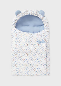 Baby print carrycot footmuff Art. 30-19072-055