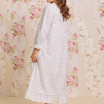 Heirloom Mistletoe Long Sleeve Cotton Lawn Ballet Nightgown 60107-101