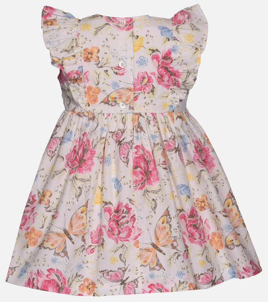 BRANDI BUTTERFLY SMOCKED DRESS R5-12049