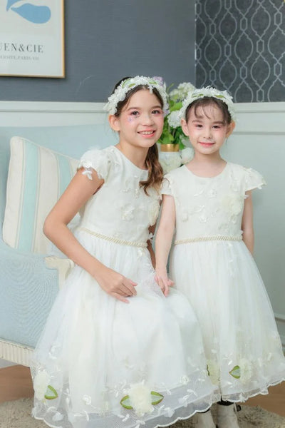 Luxurious and distinctive evening dress for children - Model 1508062