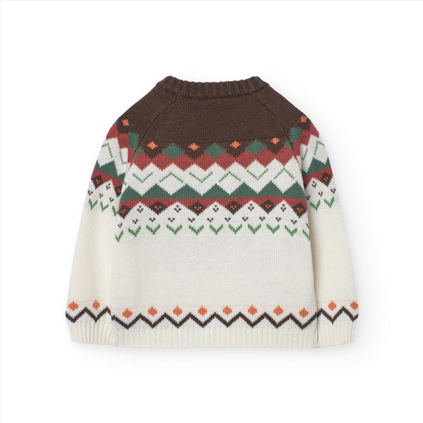 BOBOLI Long sleeve knitted sweater339083