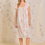 Summer Jubilee Waltz Cotton Woven Nightgown E60028-157