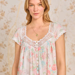 Summer Jubilee Waltz Cotton Woven Nightgown E60028-157