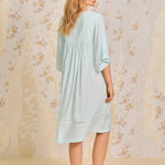 Ecovero™ Coastal Stripe Classic Caftan E60030-481