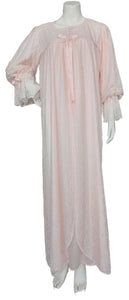 Peach colored reception piece. Double piece with soft silk inner piece. 60126-L