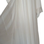 WHITE Double reception piece with soft silk interior 60133-LCS