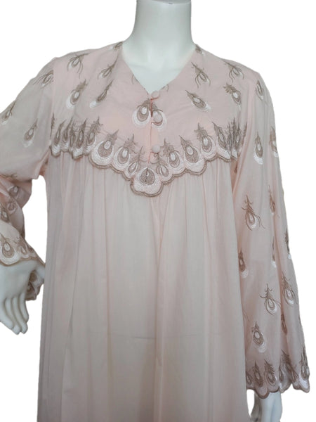 PEACH soft cotton lace dress 60181-L