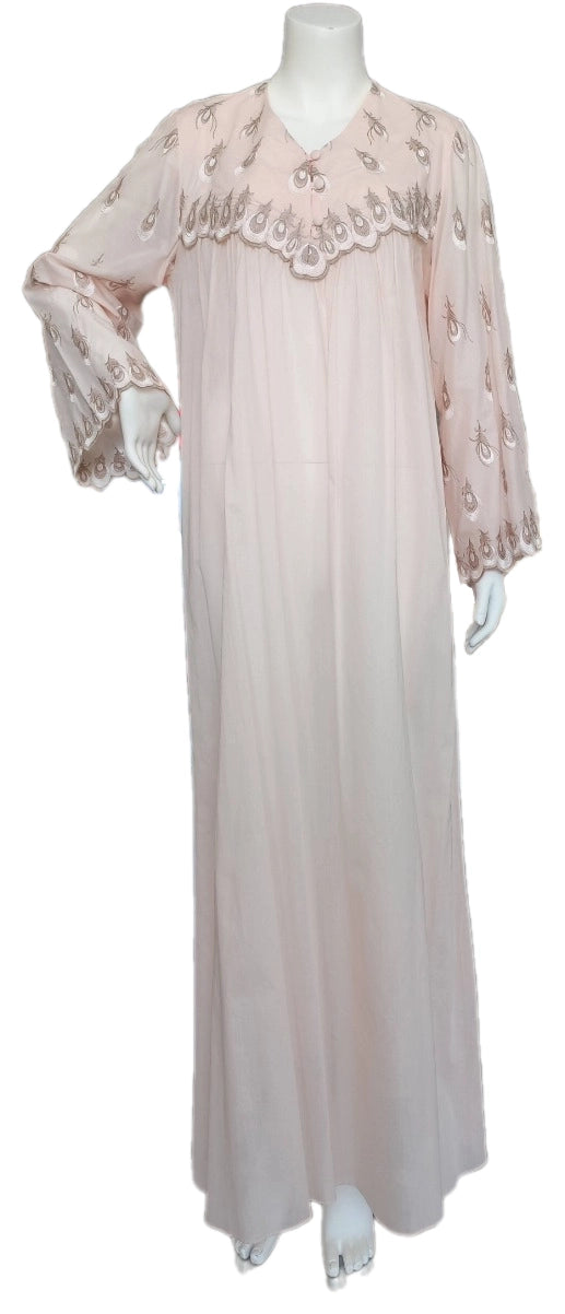 PEACH soft cotton lace dress 60181-L