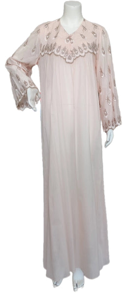 PEACH soft cotton lace dress 60181-L