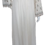 Ivory soft cotton lace dress 60181-L