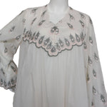 Ivory soft cotton lace dress 60181-L