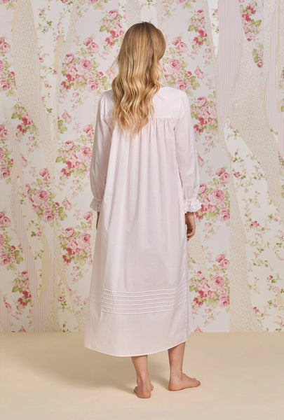 Rosewater Cotton Lawn Long Sleeve Ballet Nightgown 60092-680