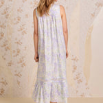The "Eileen" Lavender Echo Cotton Lawn Ballet Nightgown 00086-522
