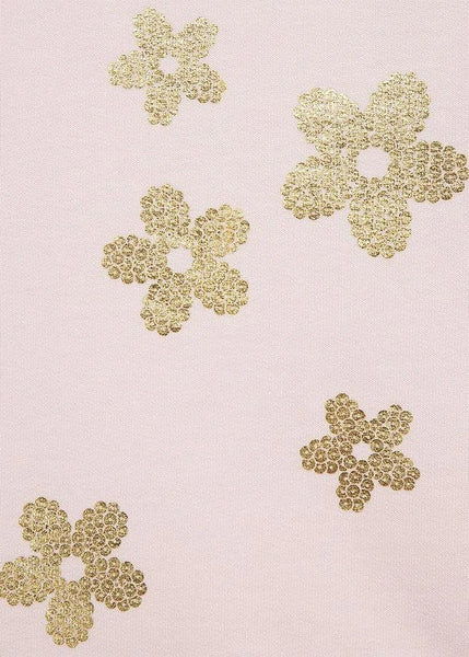 Girls' Floral Shine Active Sweatshirt & Pants Set - Baby 25-16398