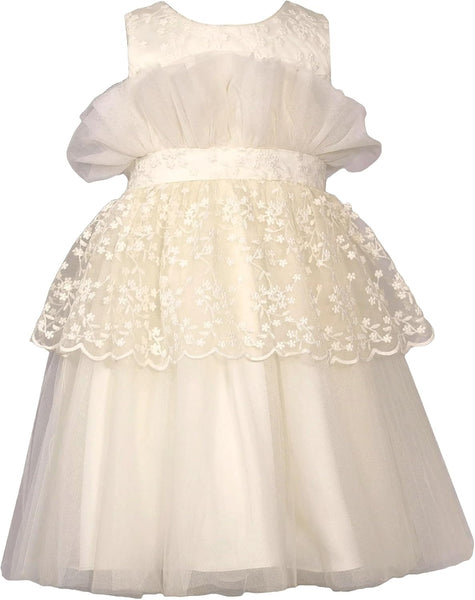Ruffle Bodice Dress B2-12598