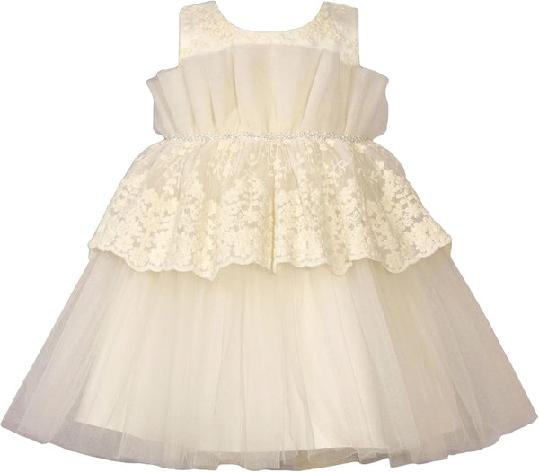 Ruffle Bodice Dress B2-12598