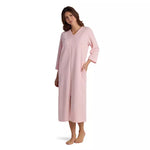Quilt-In-Knit Long Robe 864855