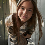 Girl Pants and Striped Polo Shirt Set Ref.  25-7584-20