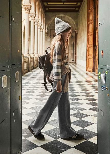 Girl Pants and Striped Polo Shirt Set Ref.  25-7584-20