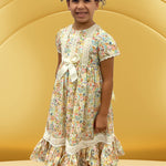 PRINTED GIRL DRESS FROM SENS KIDS 7790