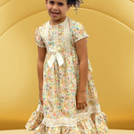 PRINTED GIRL DRESS FROM SENS KIDS 7790
