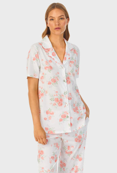 Watercolor Fleur Capri Pajama Set CH92657