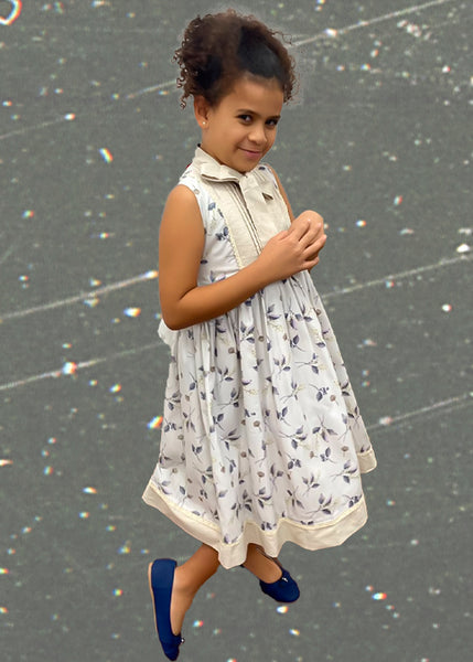 SUMMER DRESS PRINTED FROM SENS KIDS 7816