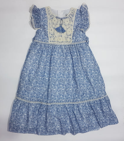 Girls' cotton dress 7877