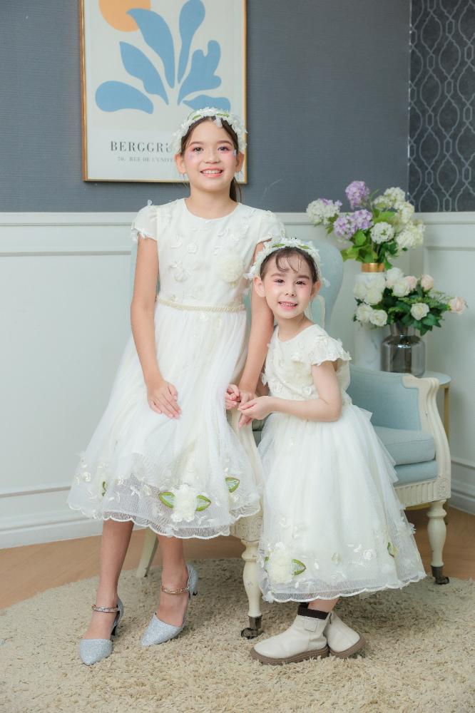 Luxurious and distinctive evening dress for children - Model 1508062