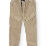 BOBOLI Microcorduroy trousers for boy509048