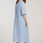 SEERSUCKER LONG ROBE 862602