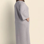 Quilt-In-Knit Long Robe 864855